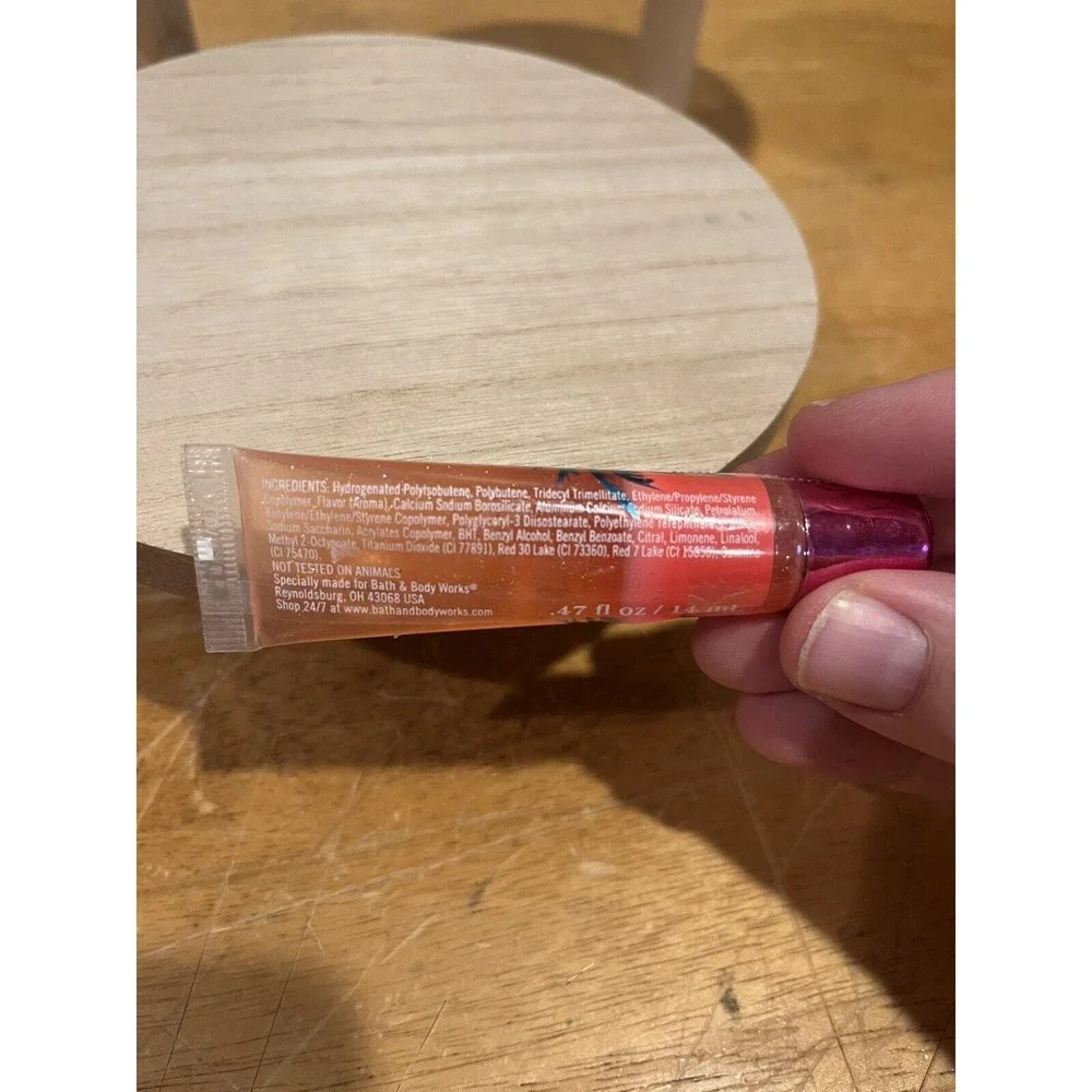 Bath And Body Works Strawberry Mojito Liplicious Lip Gloss‎ Vtg Sealed
